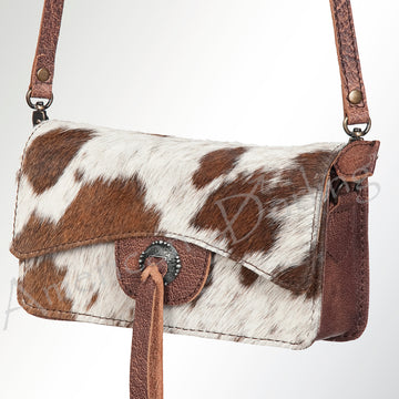 American Darling Cross Body Hair on Genuine Leather Western Women Bag Handbag Purse | Crossbody for Cute